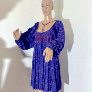 Purple Chelsea and Violet Floral Dress